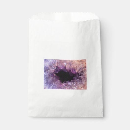 Paarse Amethyst Bedankzakje (Voorkant)