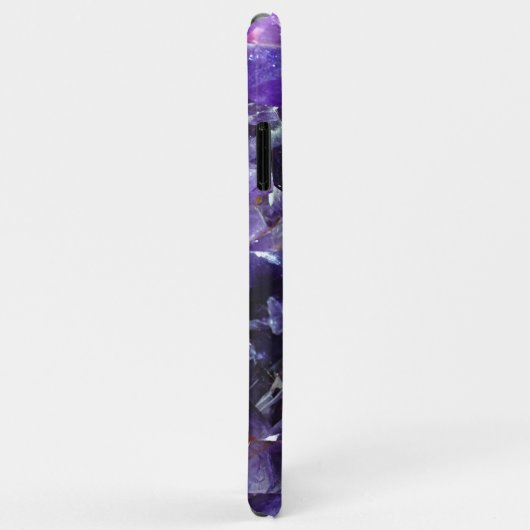 Paarse amethyst Case-Mate iPhone case (Achterkant/rechts)