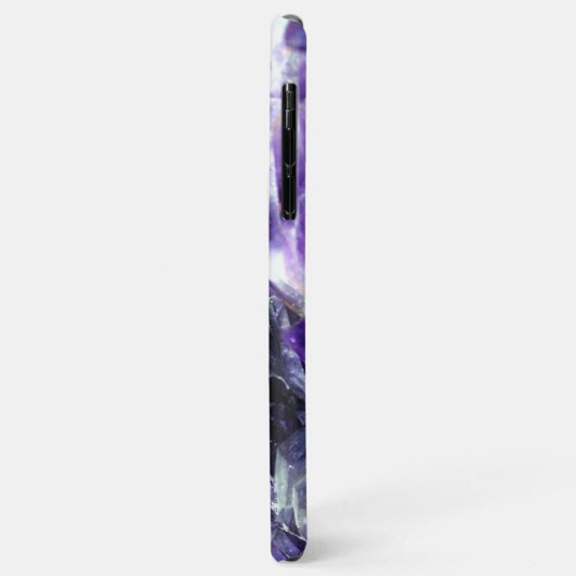 Paarse amethyst Case-Mate iPhone case (Achterkant/links)