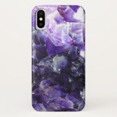 Paarse amethyst Case-Mate iPhone case (Achterkant)