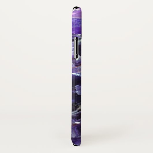 Paarse amethyst Case-Mate iPhone case (Achterkant / rechts)