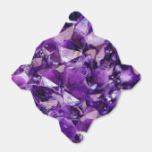 Paarse Amethyst Crystal Geode Pareltjes Party Favo Bedankdoosjes (Uitgevouwen)