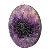 Paarse Amethyst Dartbord (Voorkant Rechts)