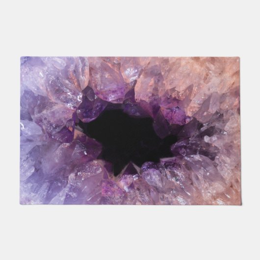 Paarse Amethyst Deurmat (Voorkant)