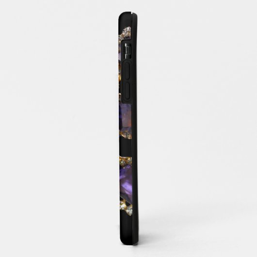 Paarse Amethyst Diamonds Case-Mate iPhone Case (Achterkant/links)