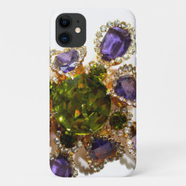Paarse Amethyst Diamonds Case-Mate iPhone Case