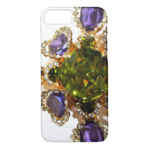 Paarse Amethyst Diamonds Case-Mate iPhone Case