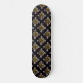 Paarse Amethyst Diamonds Persoonlijk Skateboard (Voorkant)