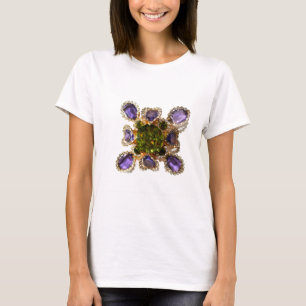 Paarse Amethyst Diamonds T-shirt
