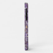 Paarse Amethyst Edelsteen Custom telefoonhoesje Case-Mate iPhone Case (Achterkant/links)