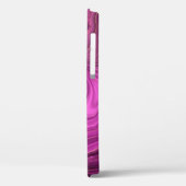 Paarse Amethyst en goudAbstract Agate Case-Mate iPhone Case (Achterkant / Links)