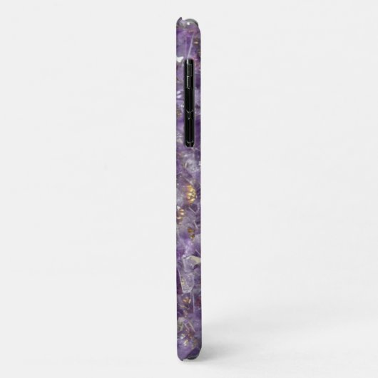 Paarse Amethyst Gemstone - Aangepaste telefooncel Case-Mate iPhone Case (Achterkant/links)