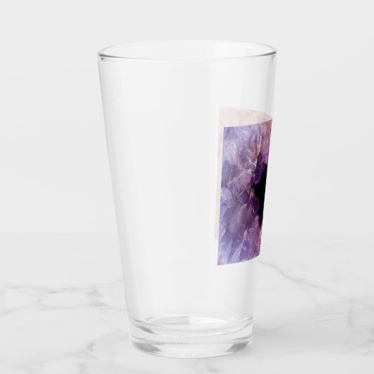 Paarse Amethyst Glas (Rechts)