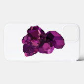 Paarse Amethyst-Hoesje Case-Mate iPhone Case (Achterkant (horizontaal))