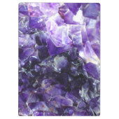Paarse amethyst klembord (Achterkant)