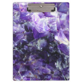 Paarse amethyst klembord (Voorkant)