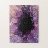 Paarse Amethyst Legpuzzel (Verticaal)