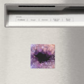 Paarse Amethyst Magneet (Insitu (Vaatwasser))