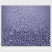 Paarse Amethyst Nep Glitters  Cadeaupapier (Vlak)
