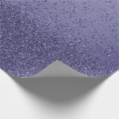Paarse Amethyst Nep Glitters  Cadeaupapier (Hoek)