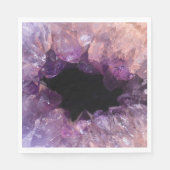 Paarse Amethyst Servet (Voorkant)