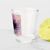 Paarse Amethyst Shot Glas (Rechts)