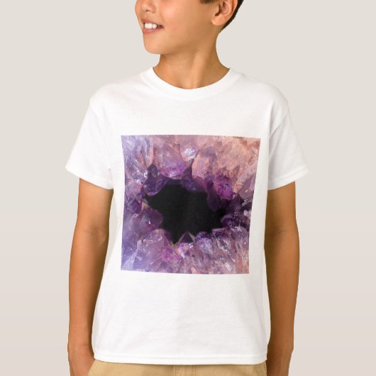 Paarse Amethyst T-shirt (Voorkant)
