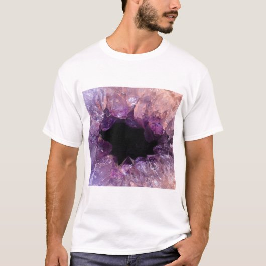 Paarse Amethyst T-shirt (Voorkant)