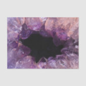 Paarse Amethyst Tissuepapier (Voorkant)
