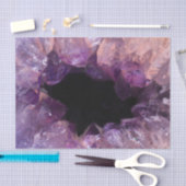 Paarse Amethyst Tissuepapier (Craft)