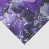 Paarse amethyst tissuepapier (Detail)