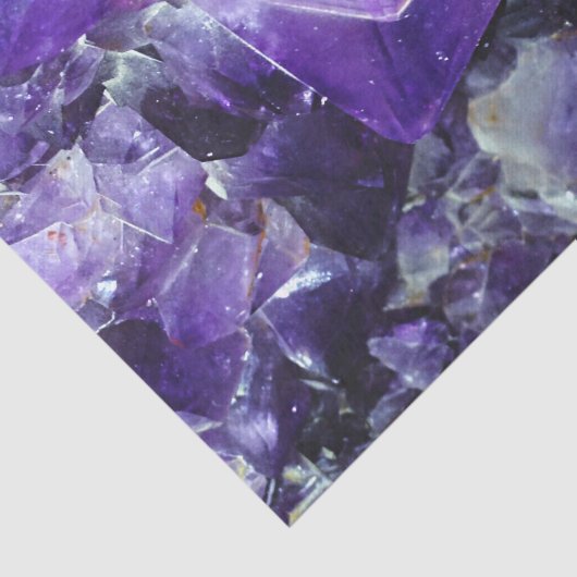 Paarse amethyst tissuepapier (Detail)