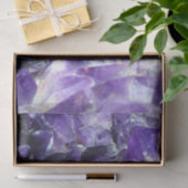 Paarse amethyst tissuepapier (Geschenk)