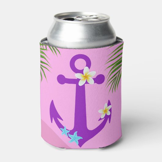 Paarse Anchor Blikjeskoeler (Blikje Voorkant)