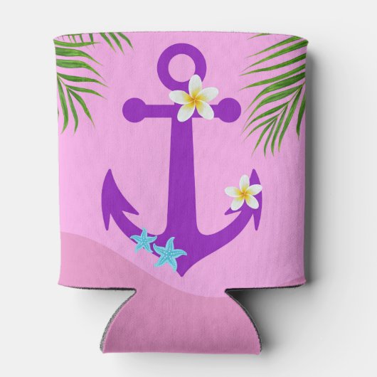 Paarse Anchor Blikjeskoeler (Achterkant)