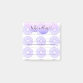 Paarse Anemone die me post-it noemt Post-it® Notes (Voorkant)