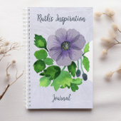 Paarse Anenome Journal Notitieboek