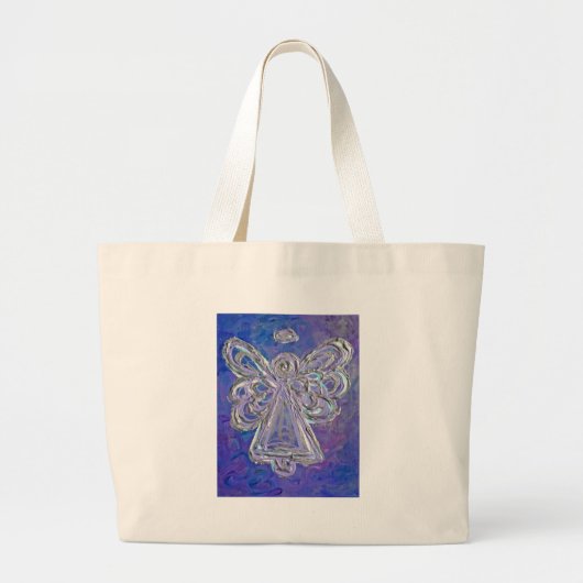 Paarse Angel Canvas tas (Voorkant)