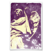 Paarse Angel Foto Afdruk (Voorkant)