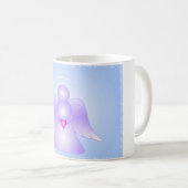 Paarse Angel Koffiemok (Voorkant rechts)