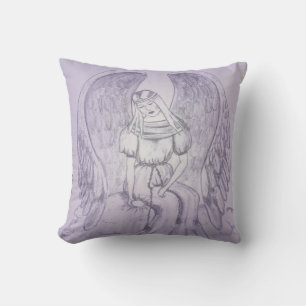 Paarse Angel Kussen