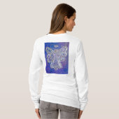 Paarse Angel T-shirt (Achterkant volledig)