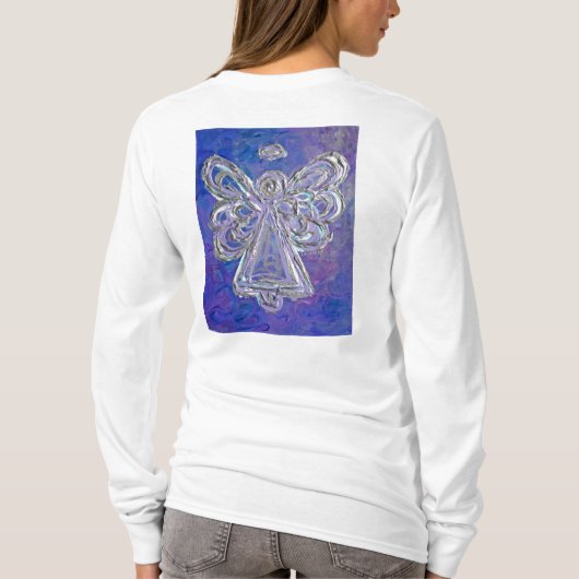 Paarse Angel T-shirt (Achterkant)