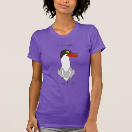 Paarse Angus meme T-shirt