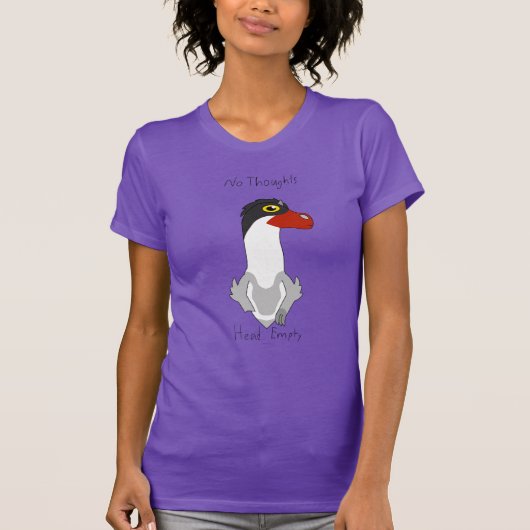 Paarse Angus meme T-shirt (Voorkant)