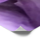 Paarse anjer poster (Hoek)