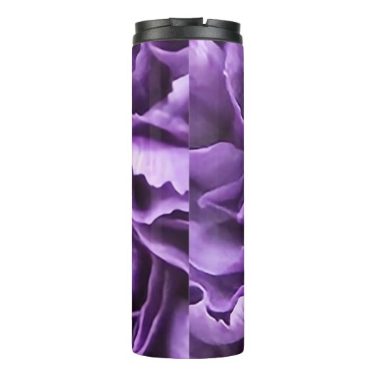 Paarse anjer thermosbeker (Achterkant)