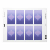 Paarse apotheker label (Full Sheet)