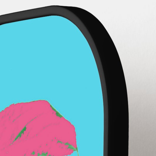 Paarse Apple Pop Art Pickleball Paddle (Links Detail)