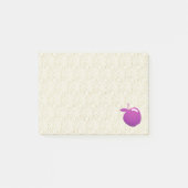 Paarse Apple Post-it® Notes (Voorkant)